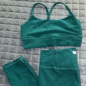 Jade Heather Vuori 2 piece set - size L EUC